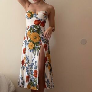 Reformation Juliette Midi Dress